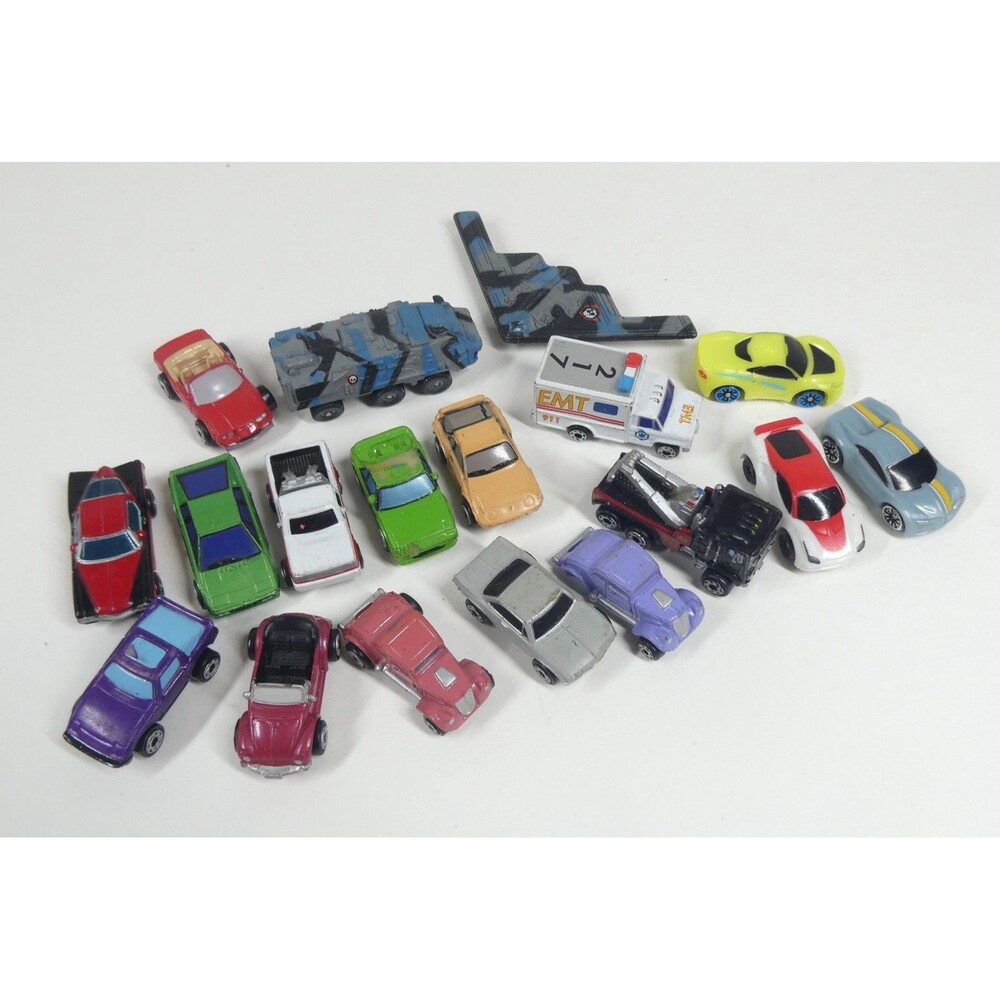Vintage Micro Machines Toy Vehicles Lot Galoob 1980s 1990s Miniature Cars